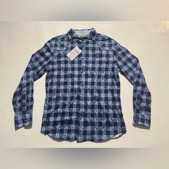 Daniel Cremieux Other - NEW Mens Cremieux Kyoto Long Sleeve Button Down Shirt Cotton Blue